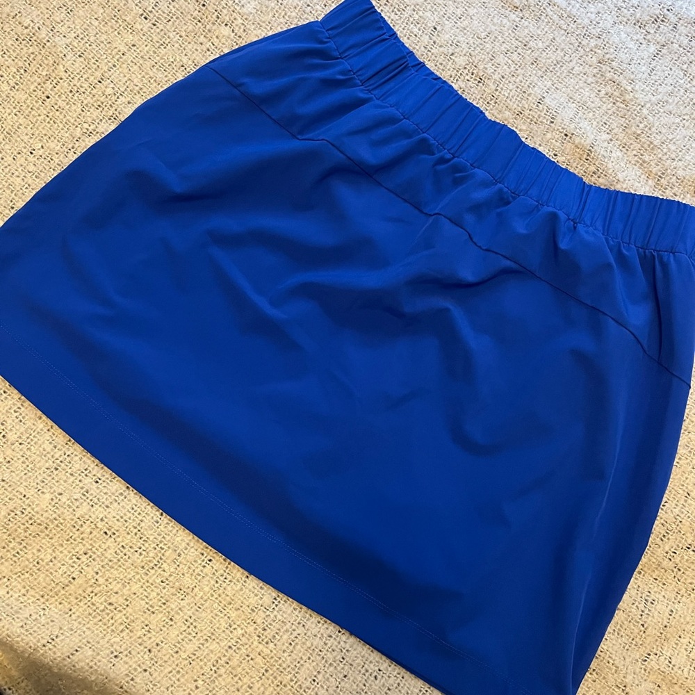 Lou & Grey Blue Skirt with Pockets - Picture 3 of 6